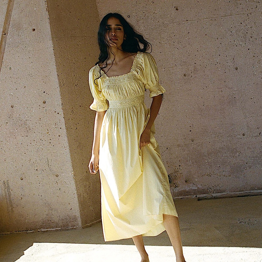 DOEN 2023 Eclipse Dress - - Wild Honeysuckle - Picture 3 of 14